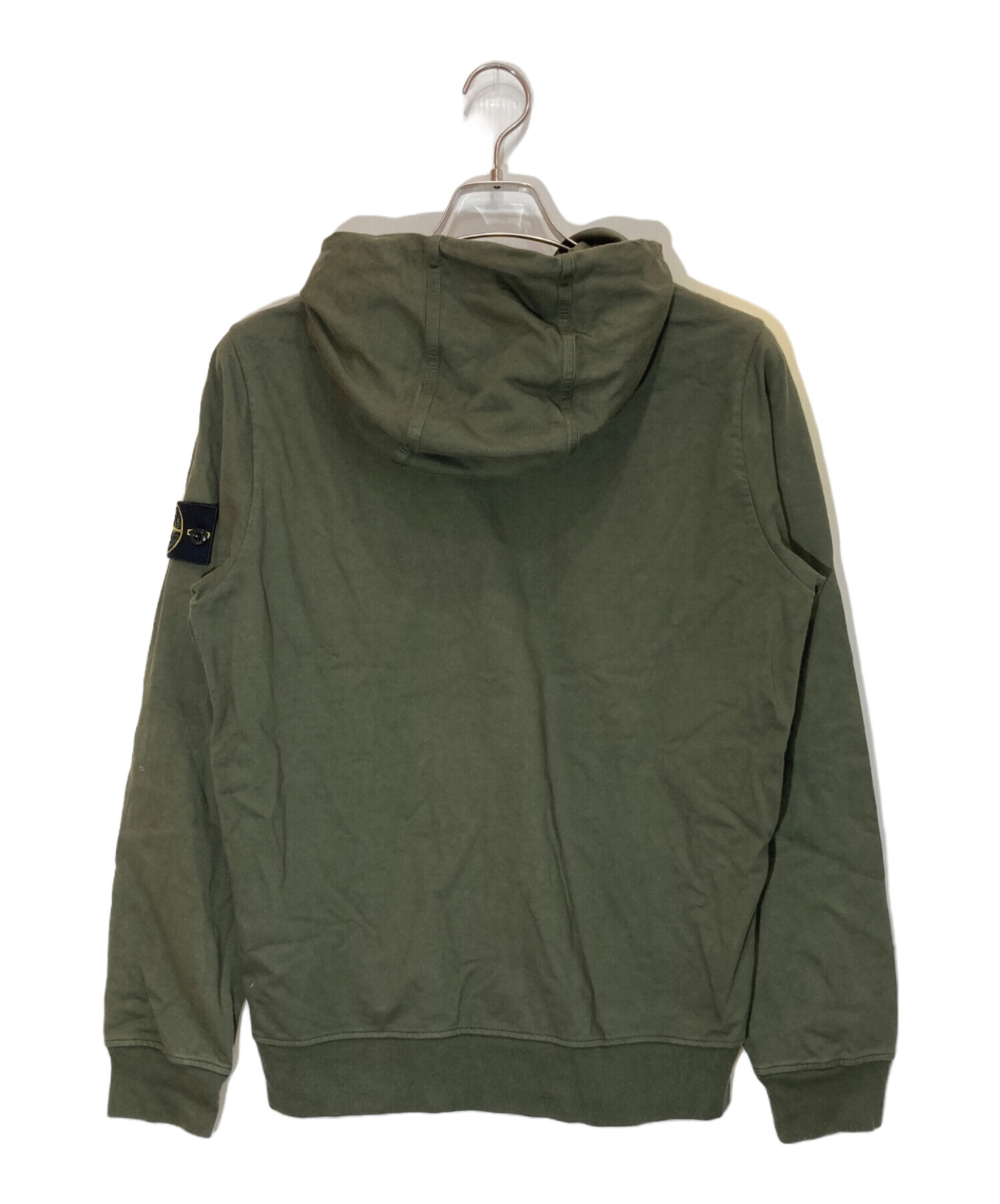 [正規品]ストーンアイランド　ジップパーカー　24ss STONE ISLAND（ストーン アイランド） ジップアップ パーカー801564251