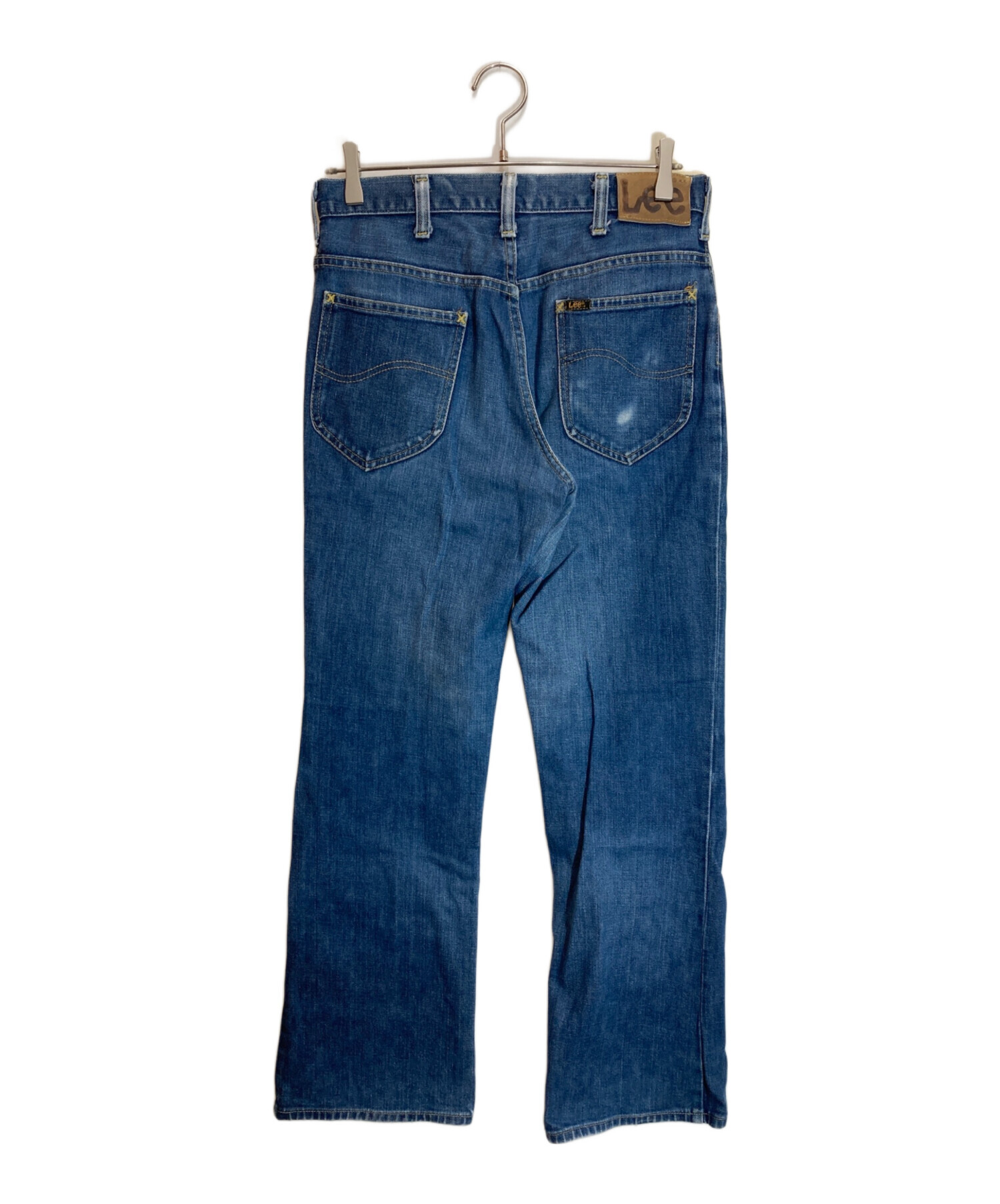 中古・古着通販】LEE (リー) フレアデニムパンツ ブルー サイズ