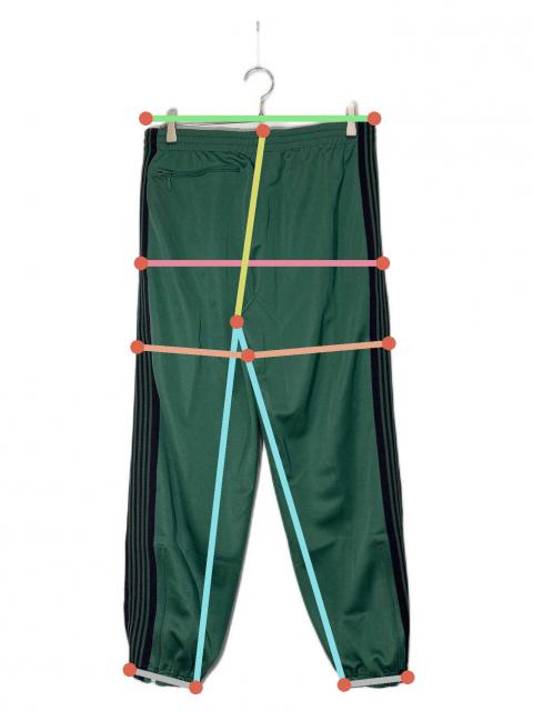 中古・古着通販】Needles (ニードルズ) Zipped Track Pant グリーン