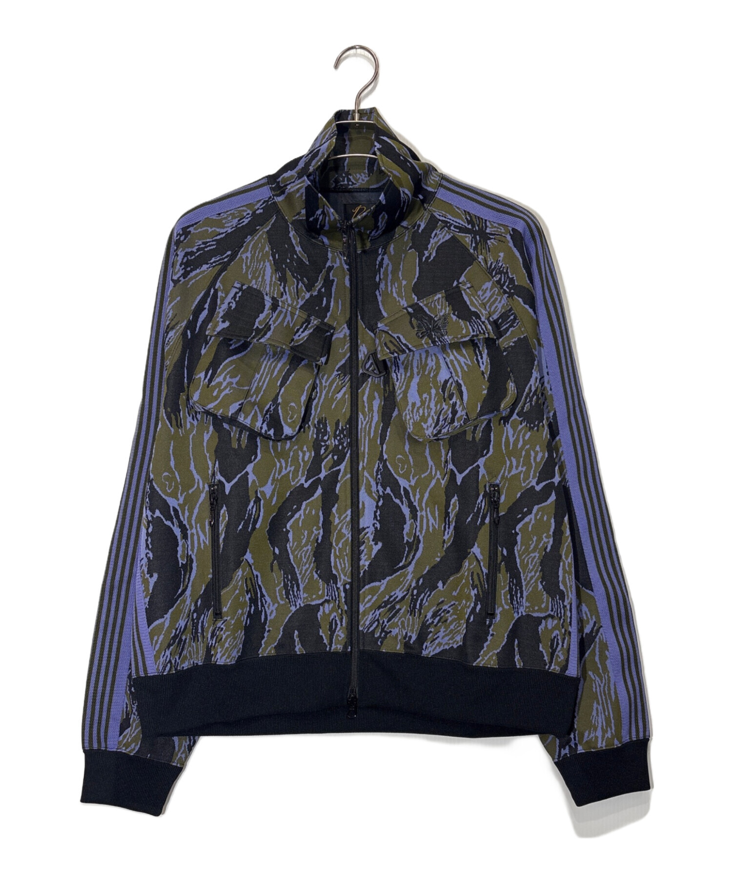 Lサイズ　Needles × PURPLE THINGS トラックジャケット 中古・古着通販】Needles (ニードルズ) PURPLE THINGS (パープル