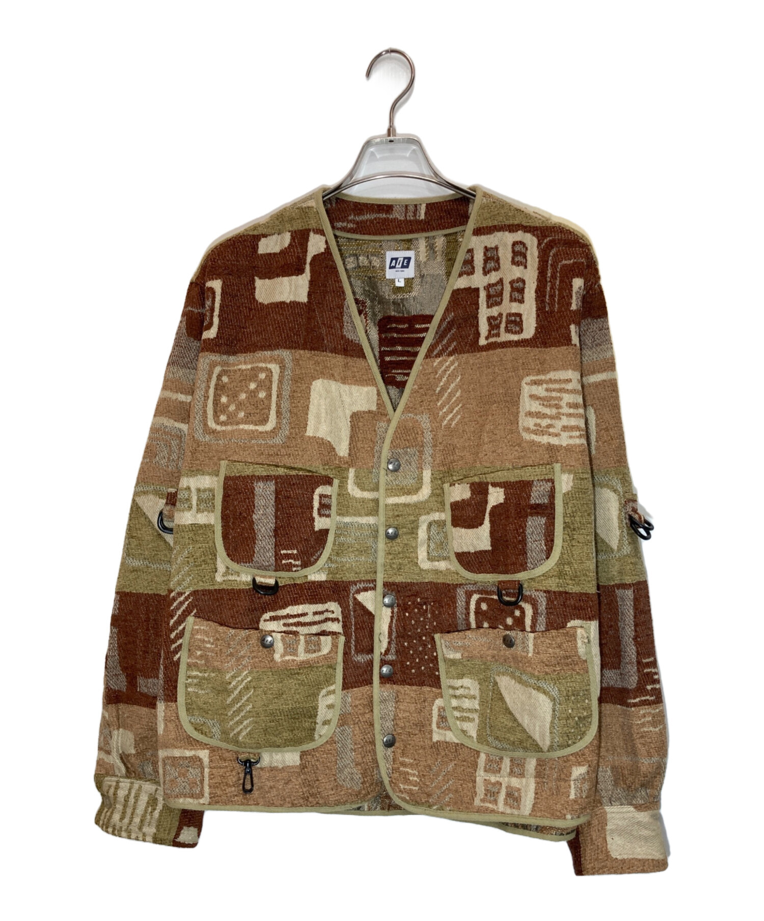 中古・古着通販】AiE (エーアイイー) WRD Jacket-Art Motif Rug 