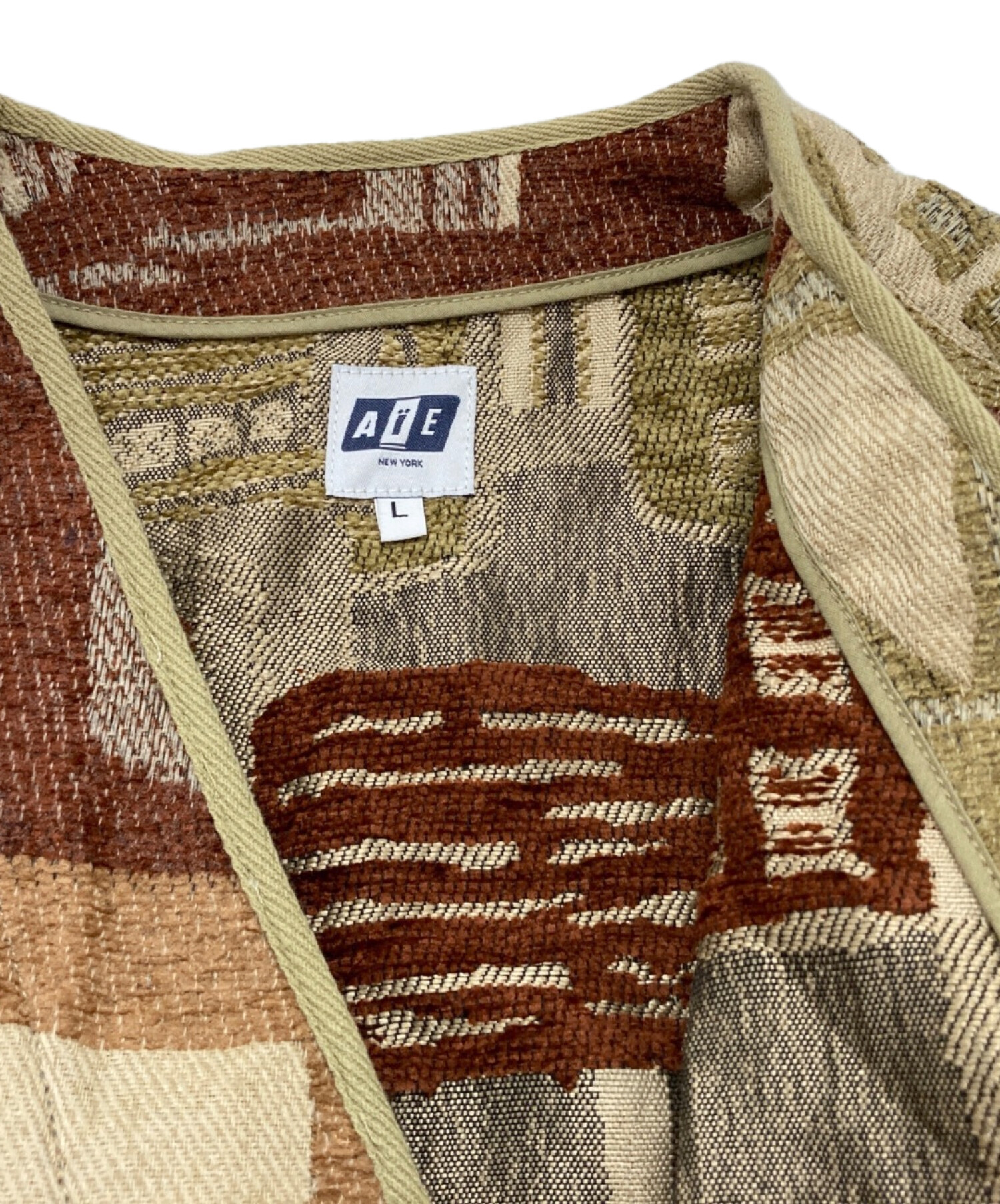 中古・古着通販】AiE (エーアイイー) WRD Jacket-Art Motif Rug 