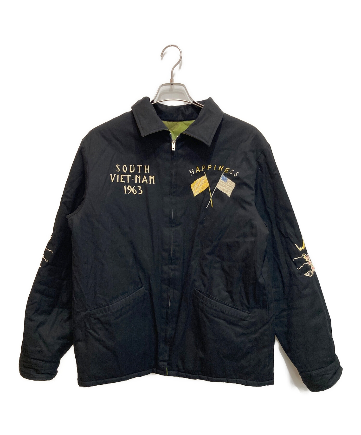 希少　BEAMS×テーラー東洋　ベトジャン　ブルゾン　刺繍　カーキ　フリーサイズ 中古・古着通販】BEAMS (ビームス) TAILOR 東洋 (テーラー東洋