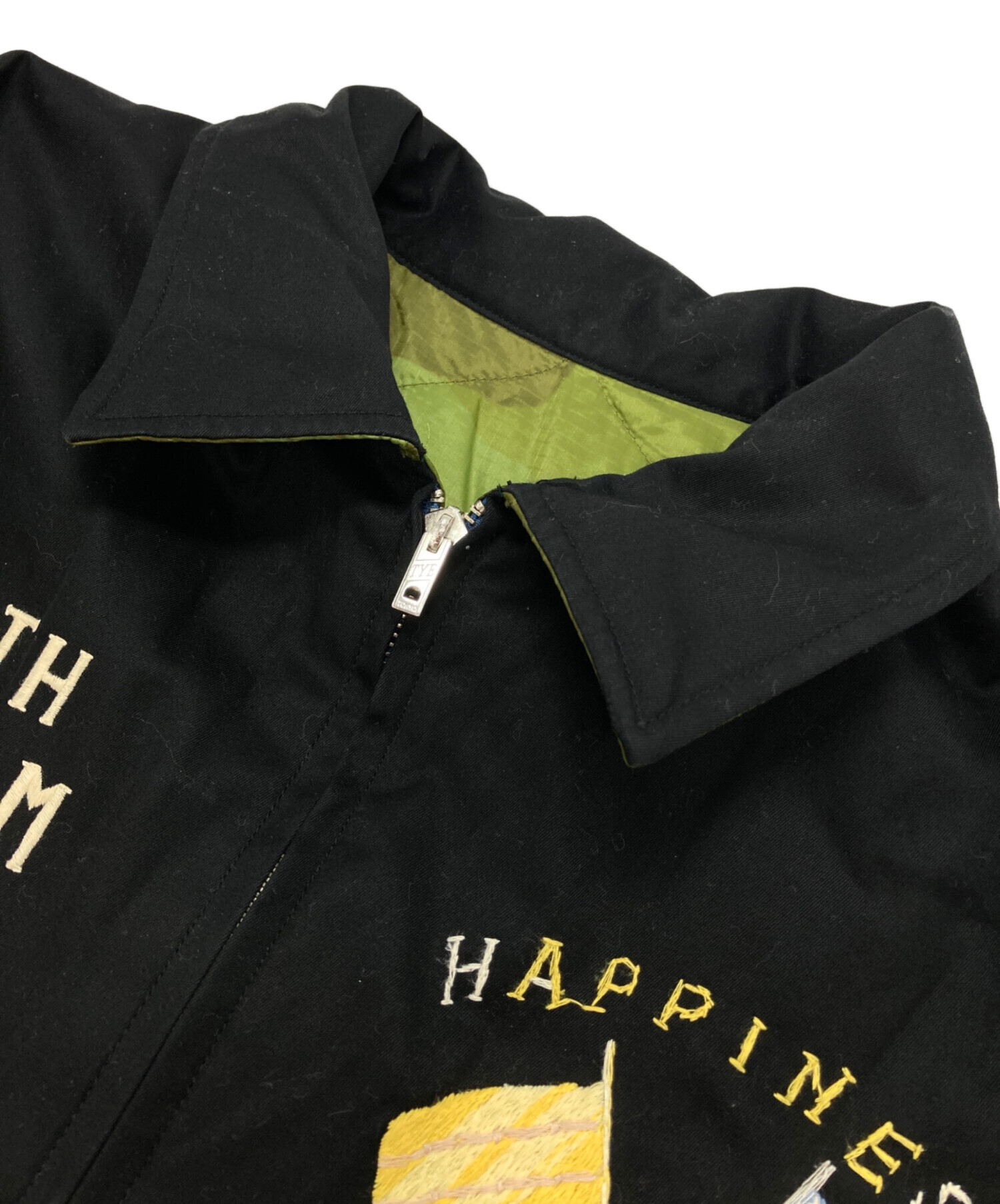希少　BEAMS×テーラー東洋　ベトジャン　ブルゾン　刺繍　カーキ　フリーサイズ 中古・古着通販】BEAMS (ビームス) TAILOR 東洋 (テーラー東洋