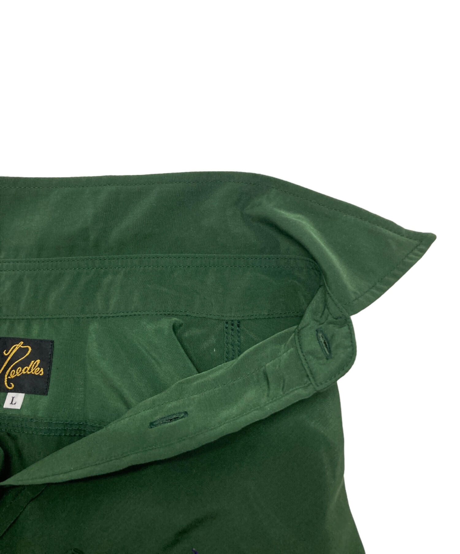 中古・古着通販】Needles (ニードルズ) WORK SHIRT POLY CLOTH