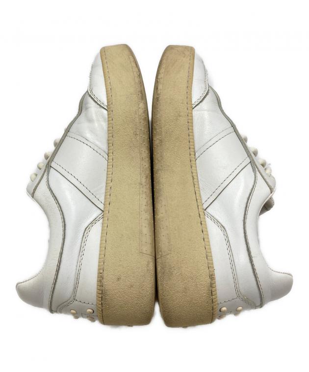 中古・古着通販】TOD'S (トッズ) レザースニーカー ホワイト サイズ