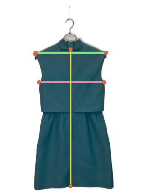 VALENTINO 【上品、ゴージャス✨】ノースリーブワンピース 中古・古着通販】VALENTINO (ヴァレンティノ) ノースリーブワンピース