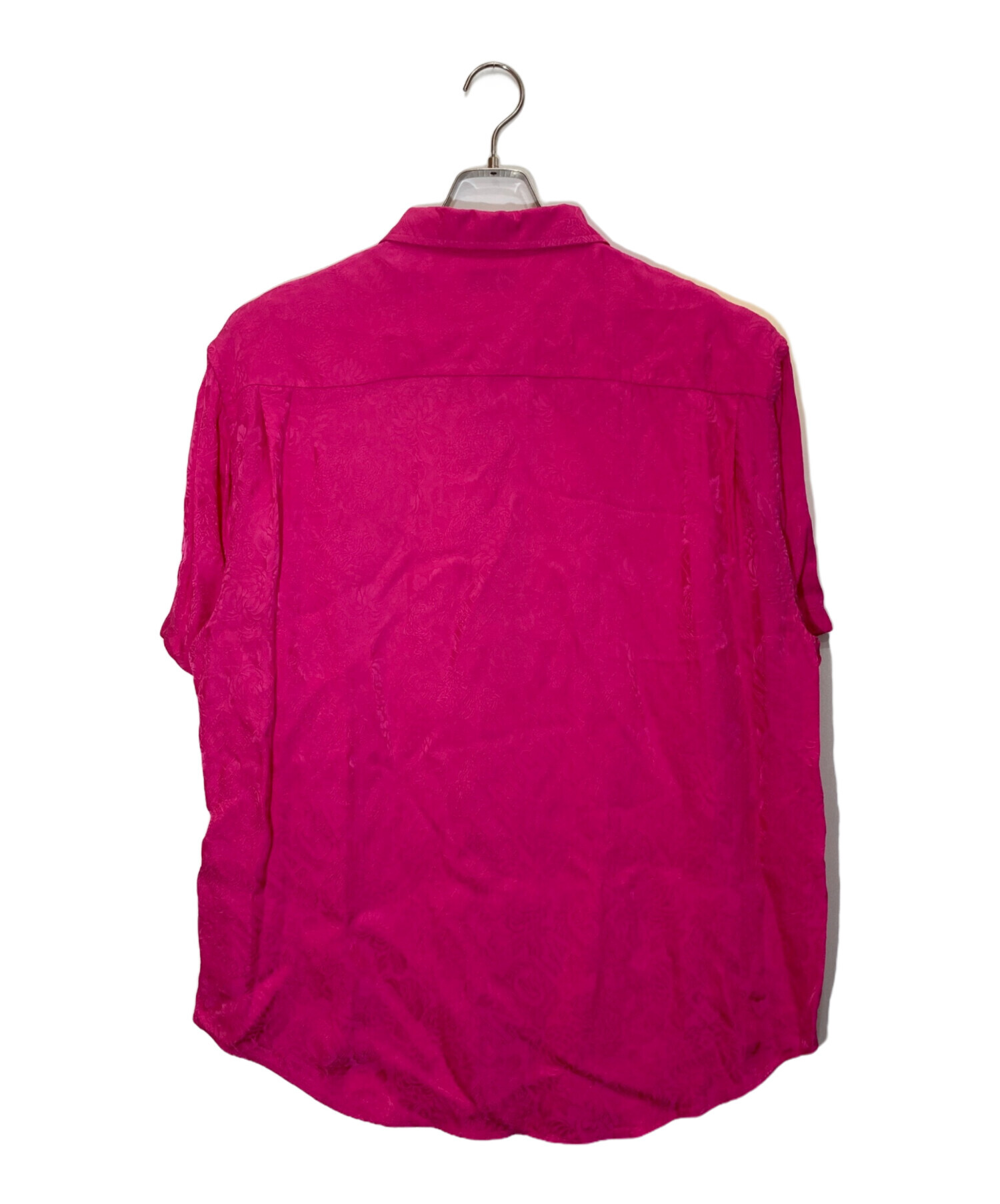 balenciaga ピンク 長袖シャツ PARIS 10 中古・古着通販】BALENCIAGA (バレンシアガ) Pink Loose-fitting shirt