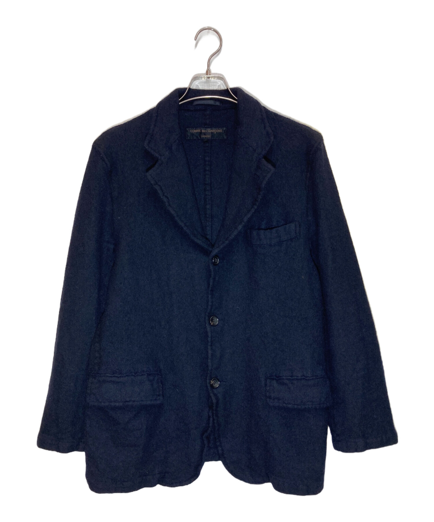 COMME des GARÇONS ネイビージャケット 中古・古着通販】COMME des GARCONS HOMME (コムデギャルソン オム