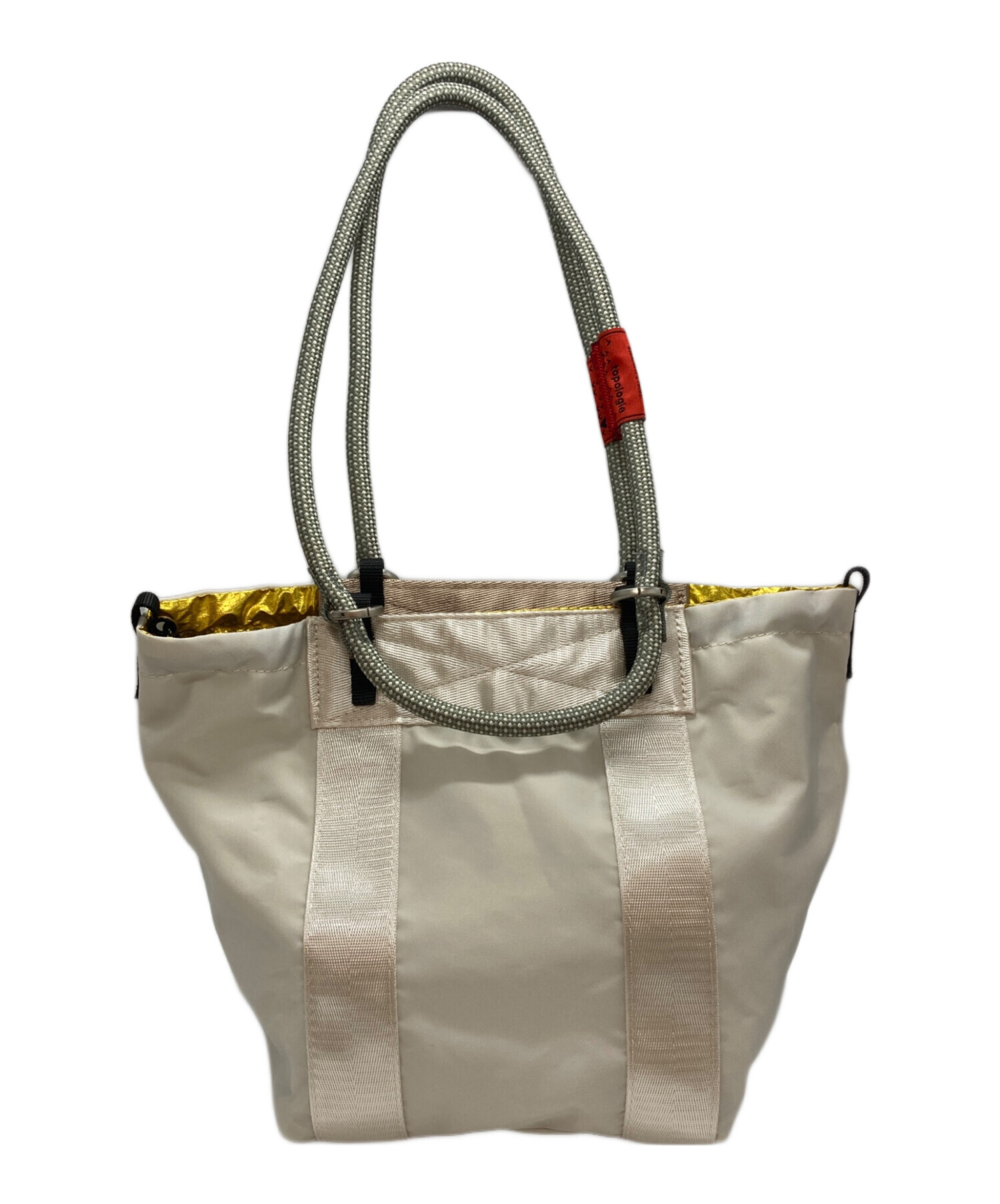 中古・古着通販】Topologie (トポロジー) summit tote ベージュ サイズ
