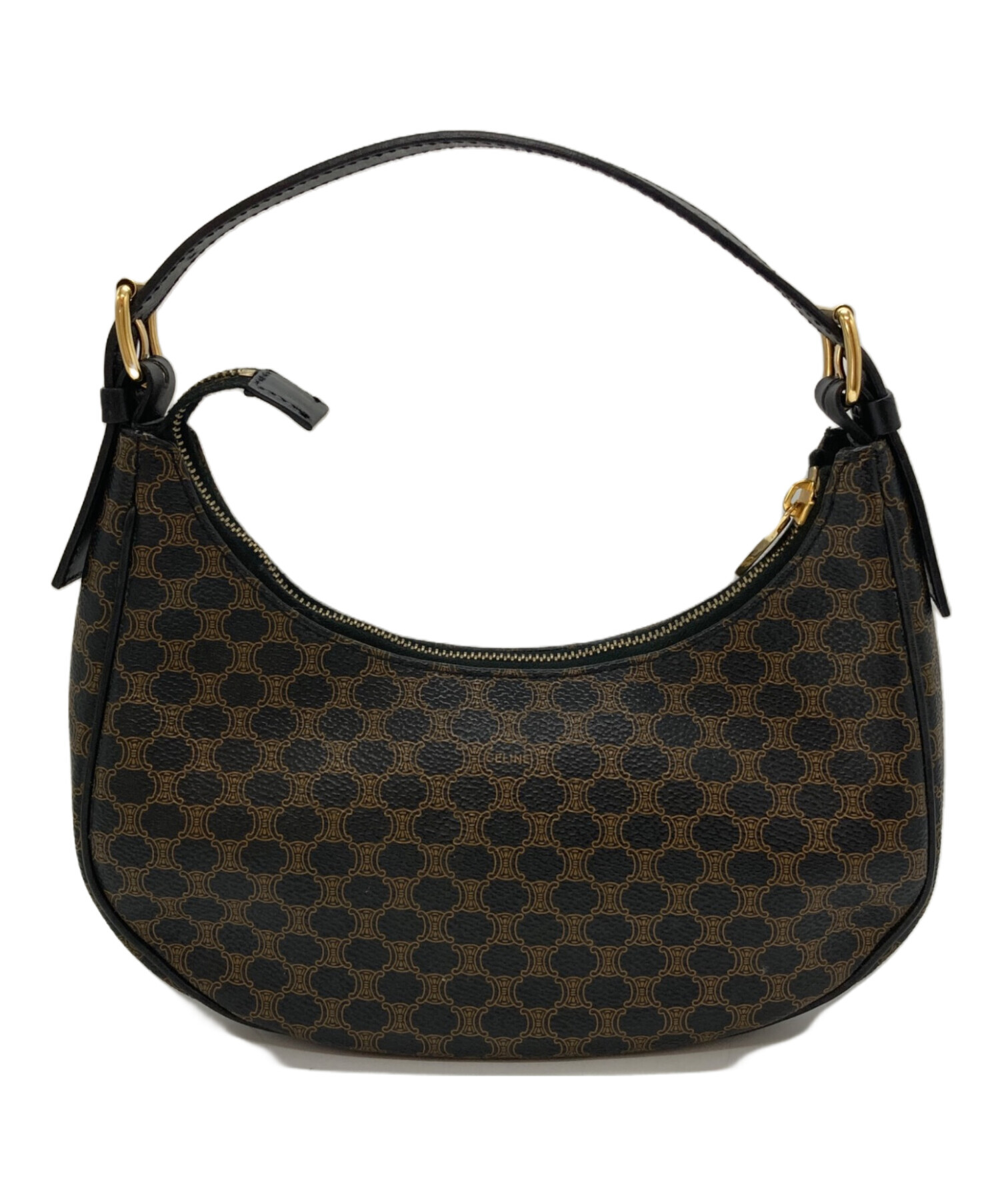 中古・古着通販】CELINE (セリーヌ) ワンショルダーバッグ ブラウン 