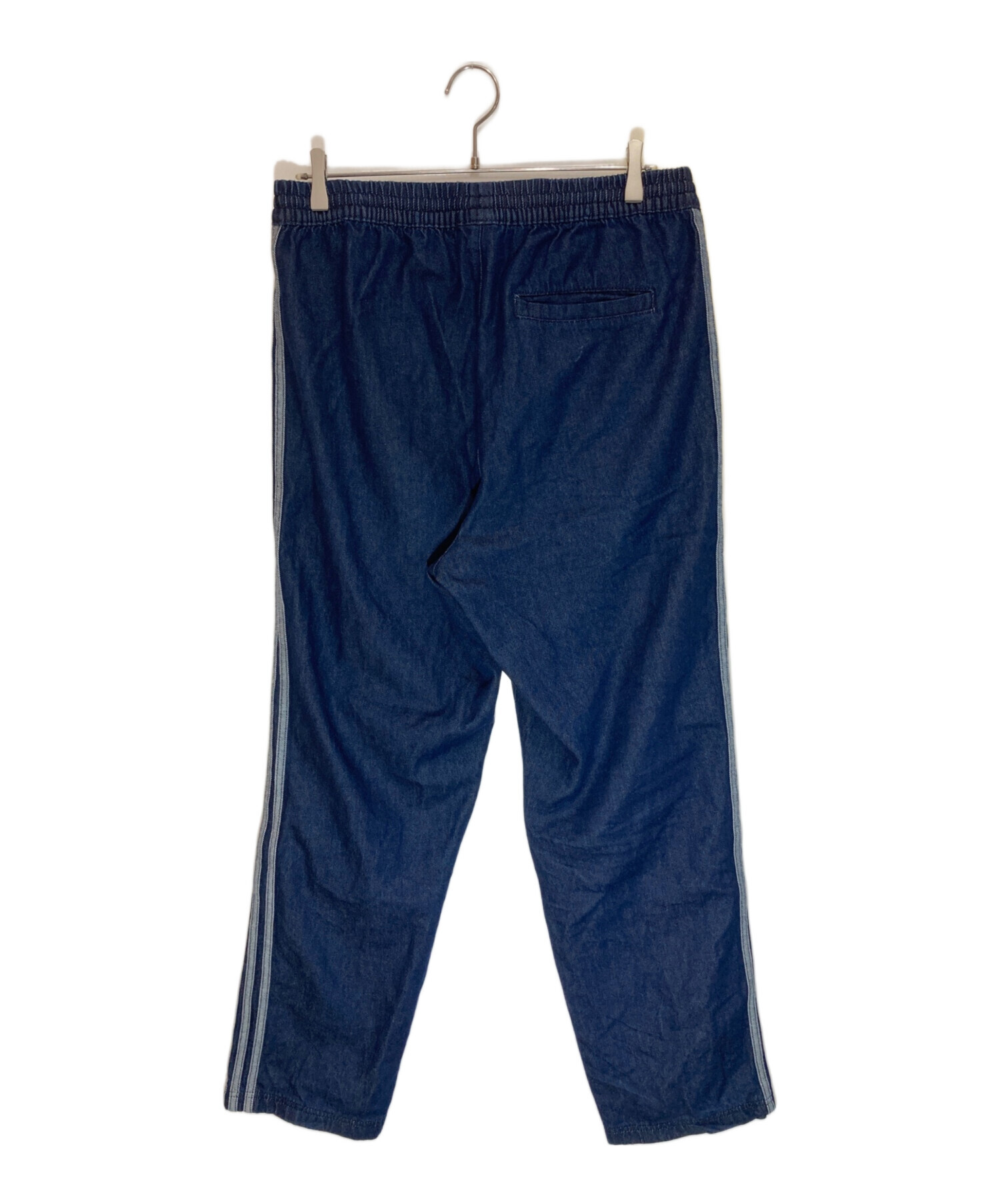 中古・古着通販】adidas (アディダス) ルーズ トラックパンツ デニム 