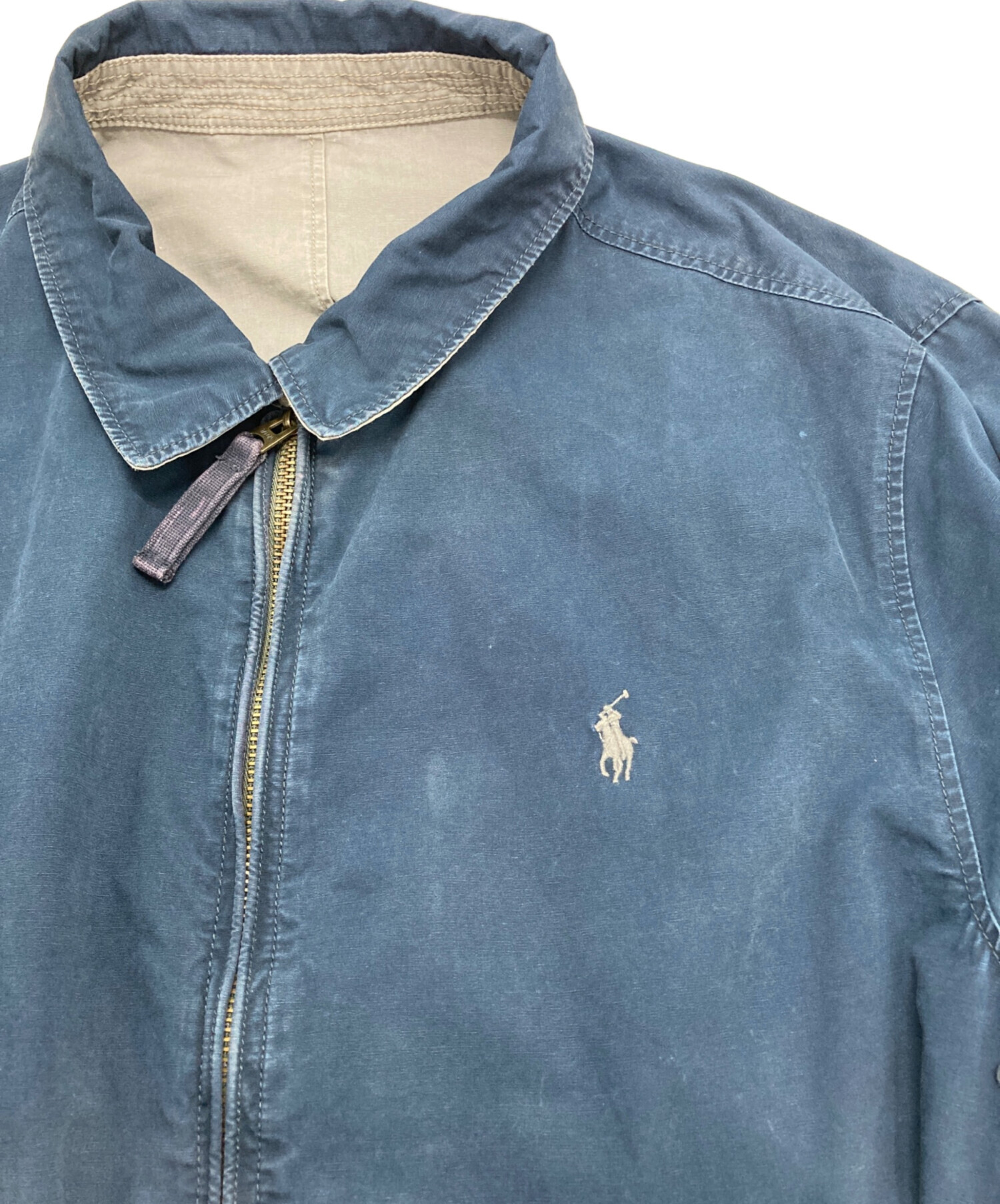 【未使用に近い】POLO RALPH LAUREN リバーシブル　ジャケット 中古・古着通販】POLO RALPH LAUREN (ポロ・ラルフローレン
