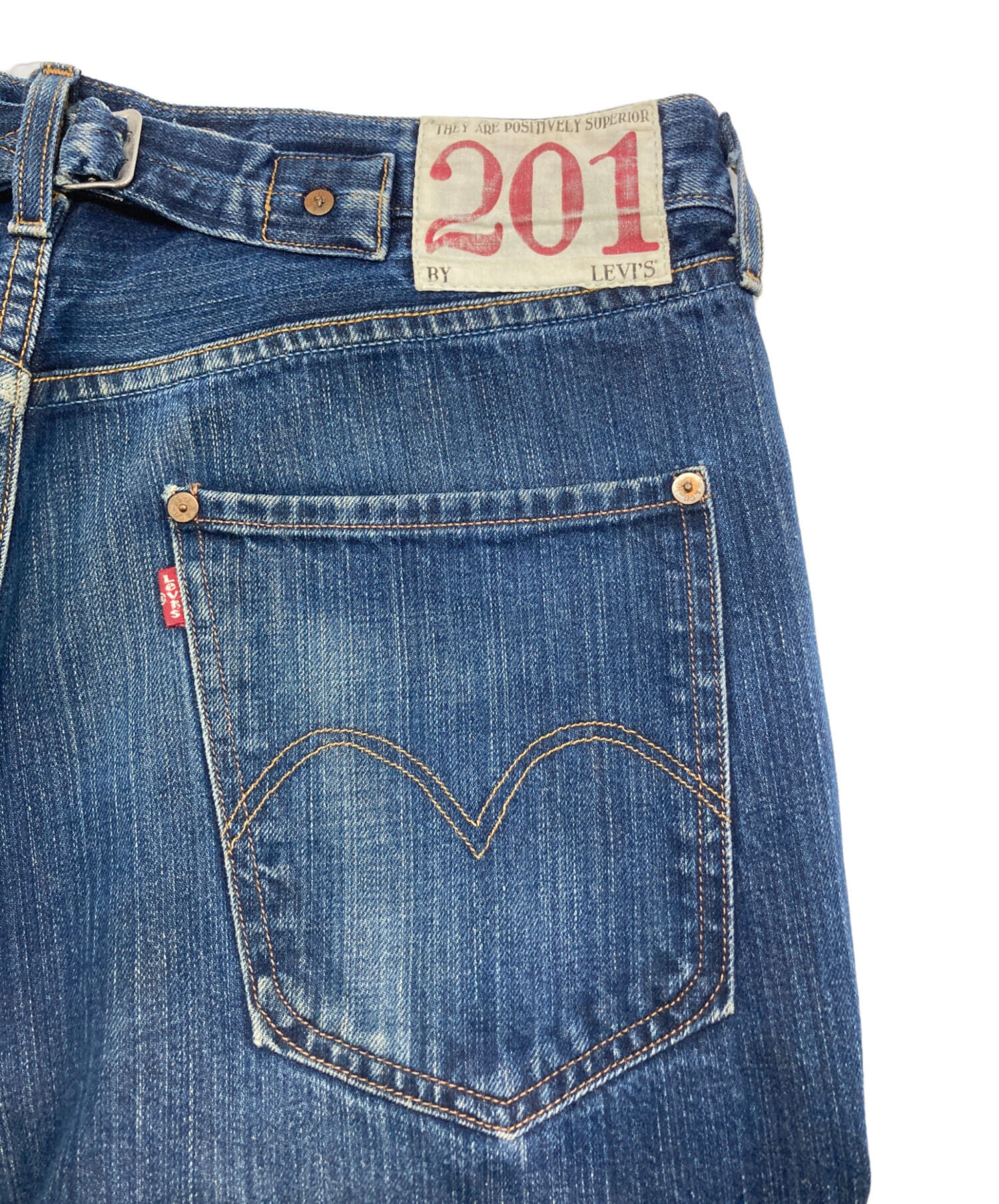 中古・古着通販】LEVI'S (リーバイス) 201デニムパンツ インディゴ