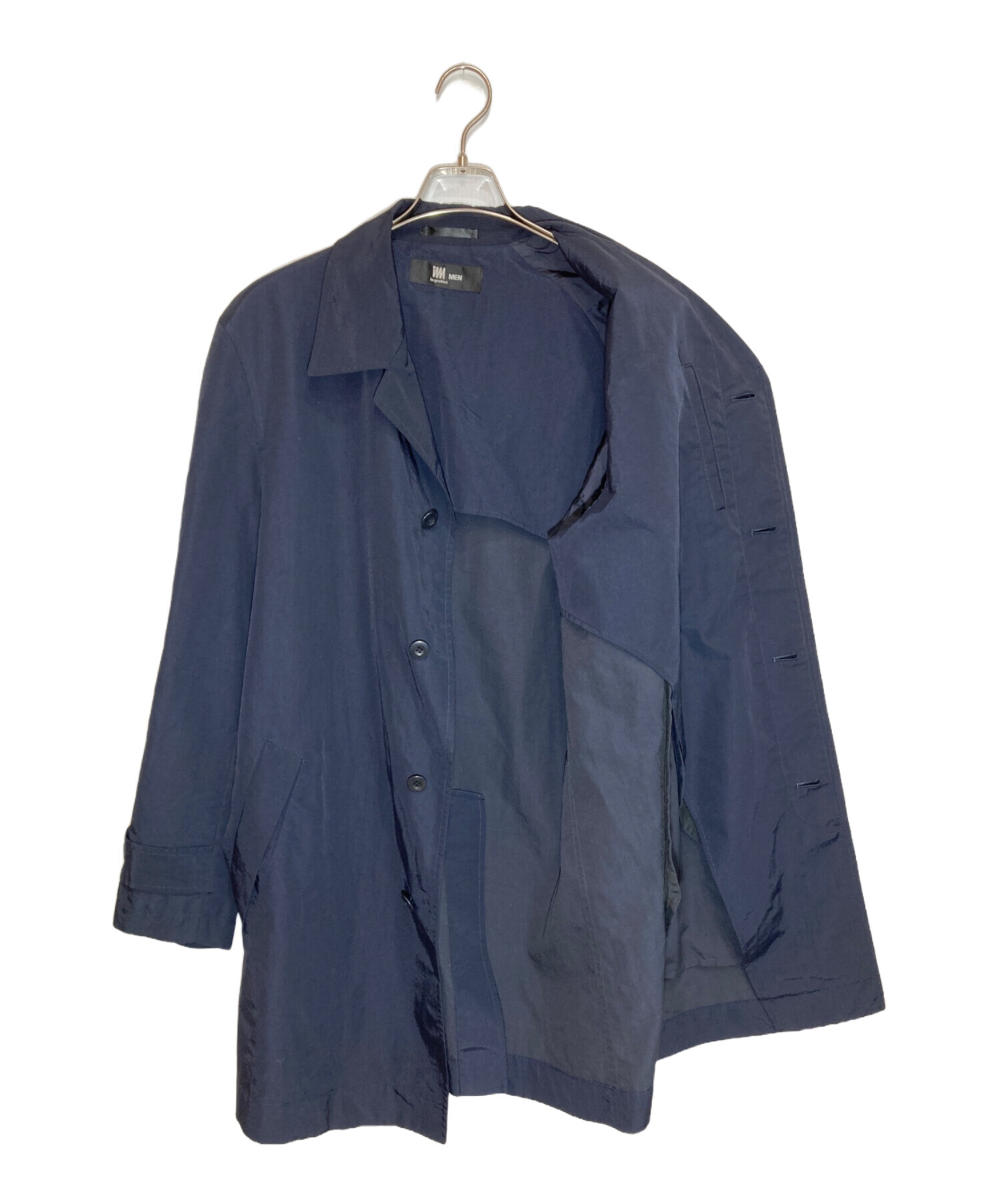 中古・古着通販】ISSEY MIYAKE (イッセイミヤケ) ステンカラーコート