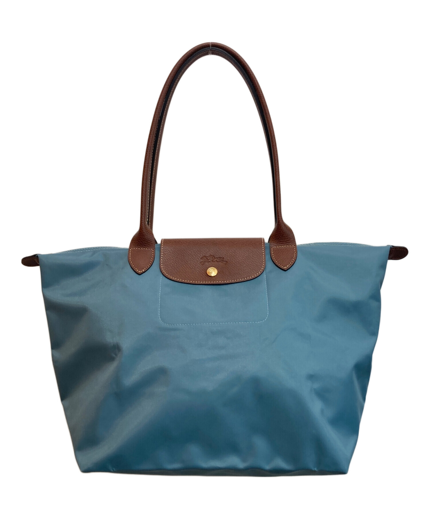 古着女子　スリングバッグ　ボディ　ワンショルダー　00s 水色　ギミック 中古・古着通販】LONGCHAMP (ロンシャン) ル プリアージュ オリジナル