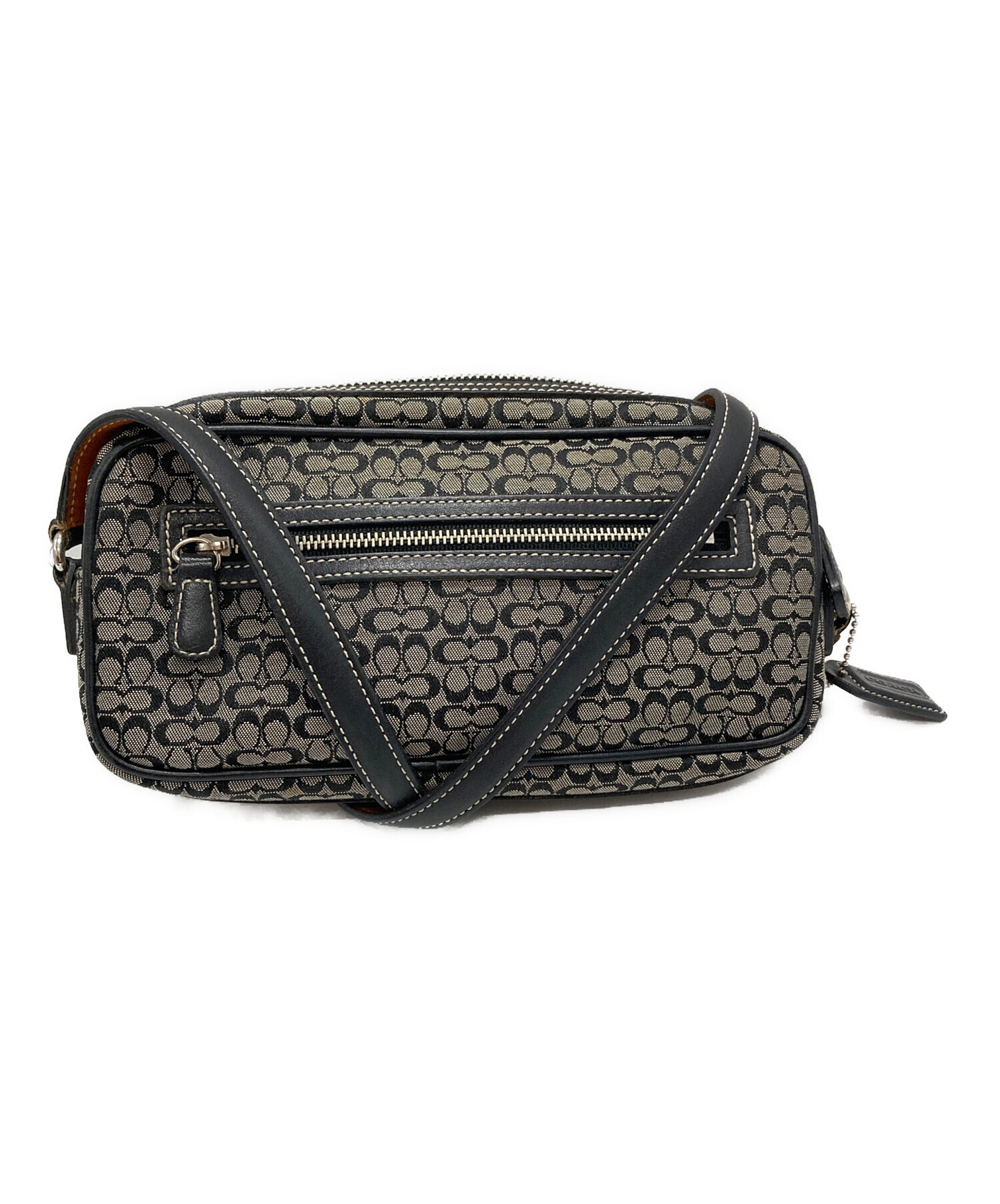 中古・古着通販】COACH (コーチ) ミニシグネチャーショルダーバッグ