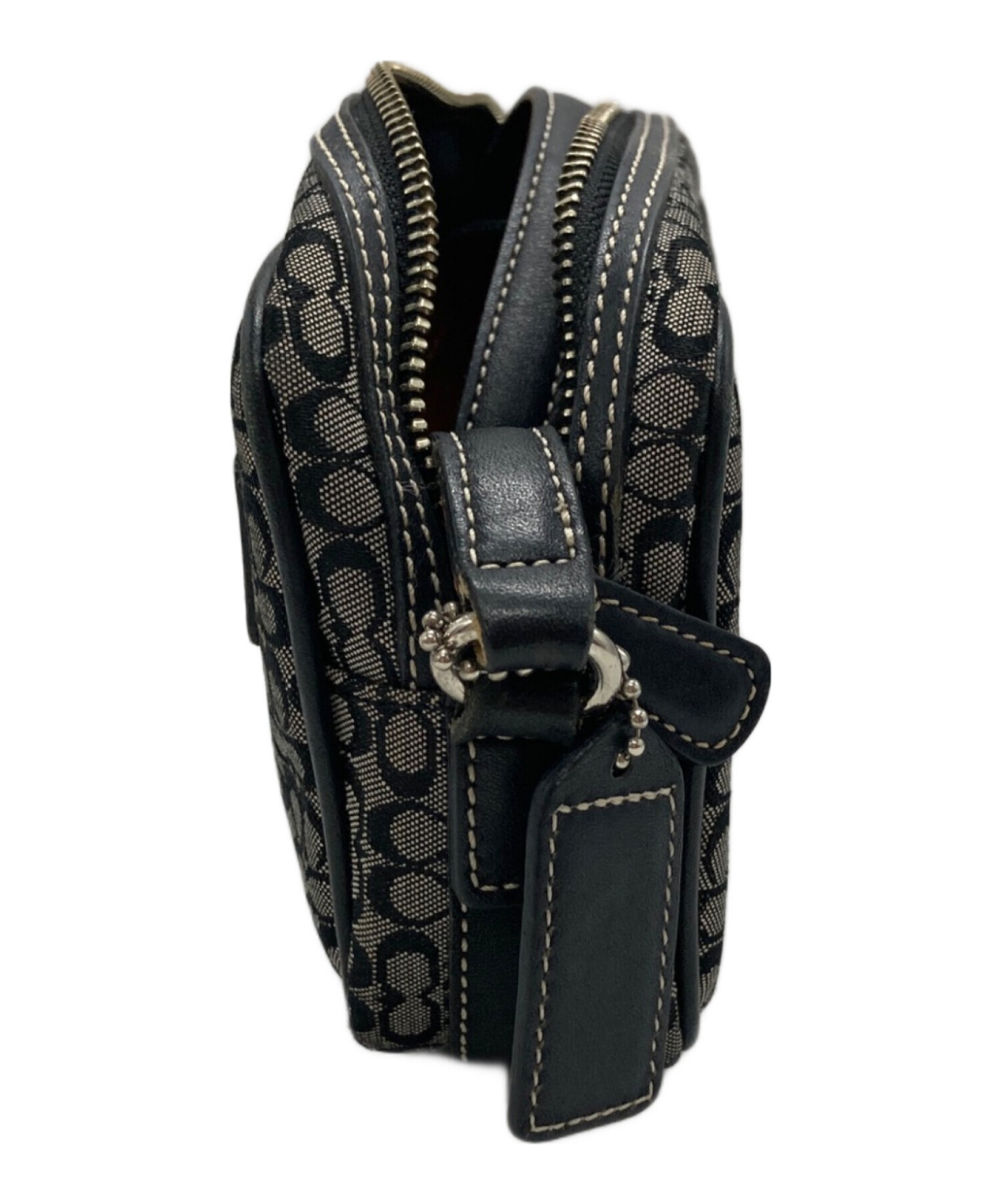 中古・古着通販】COACH (コーチ) ミニシグネチャーショルダーバッグ