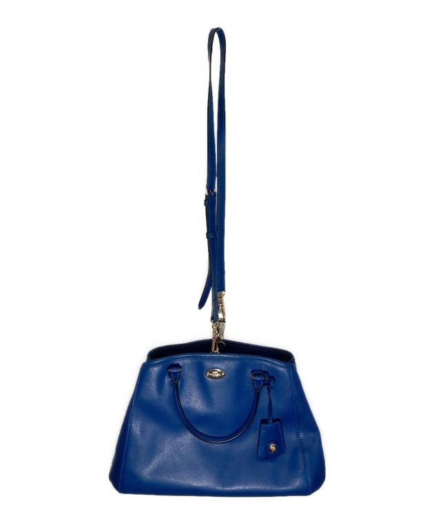 中古・古着通販】COACH (コーチ) 2WAYショルダーバッグ ブルー