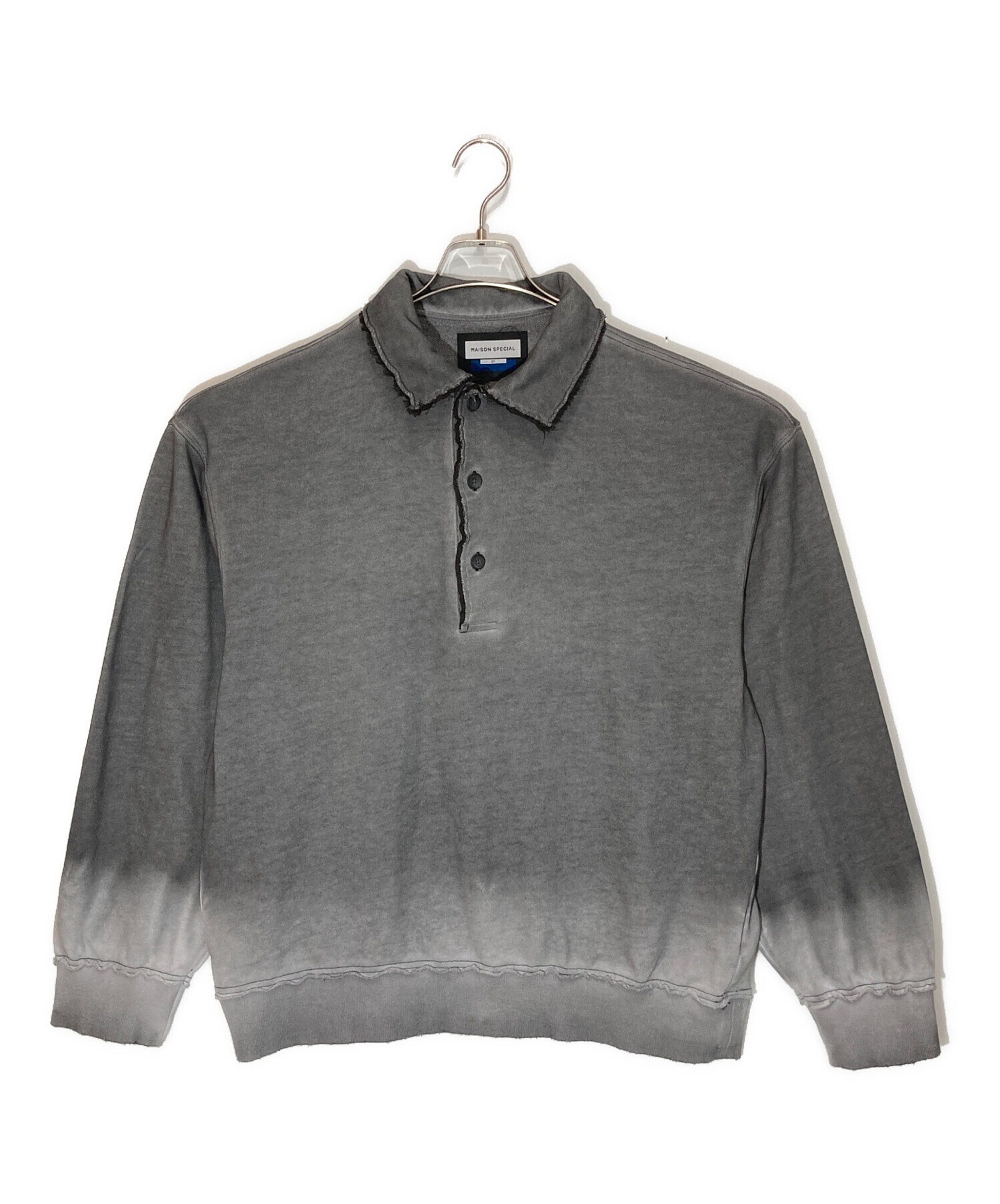 MAISON SPECIAL メゾンスペシャル ニット・セーター M グレー 【古着】【中古】【送料無料】 MAISON SPECIAL - MAISON SPECIAL メゾンスペシャル ニット・セーター