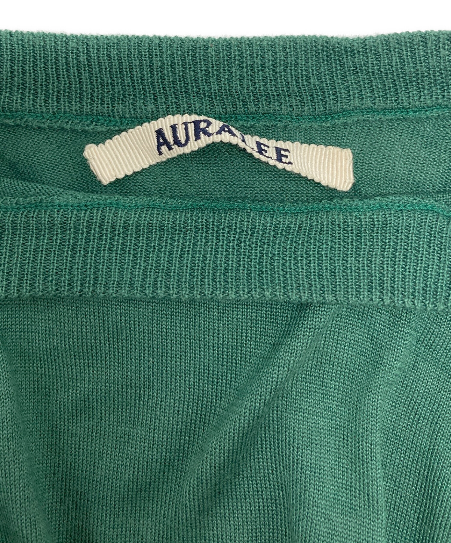 中古・古着通販】AURALEE (オーラリー) BRUSHED SILK KNIT TEE 