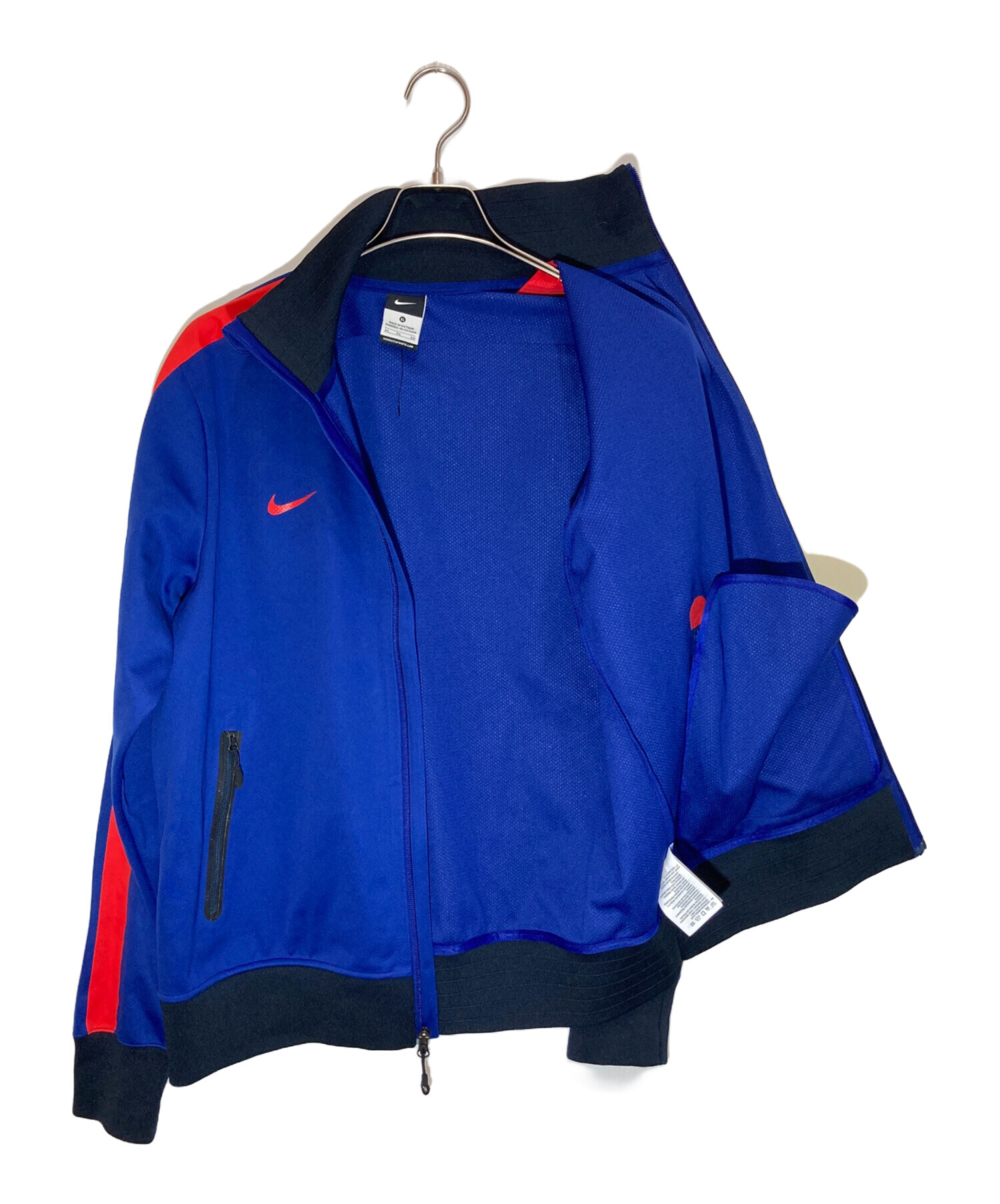中古・古着通販】NIKE (ナイキ) トラックジャケット ブルー サイズ:XL