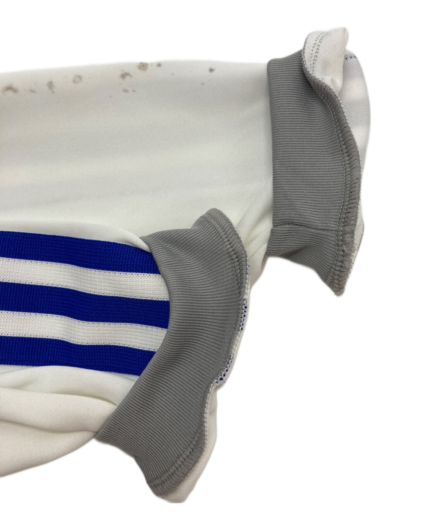 中古・古着通販】adidas (アディダス) ゲームシャツ ホワイト サイズ