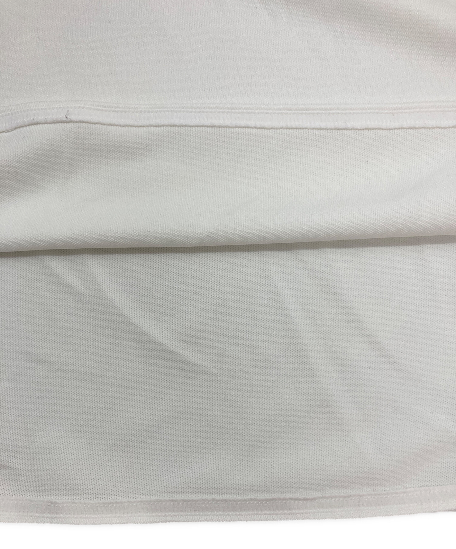 中古・古着通販】adidas (アディダス) ゲームシャツ ホワイト サイズ