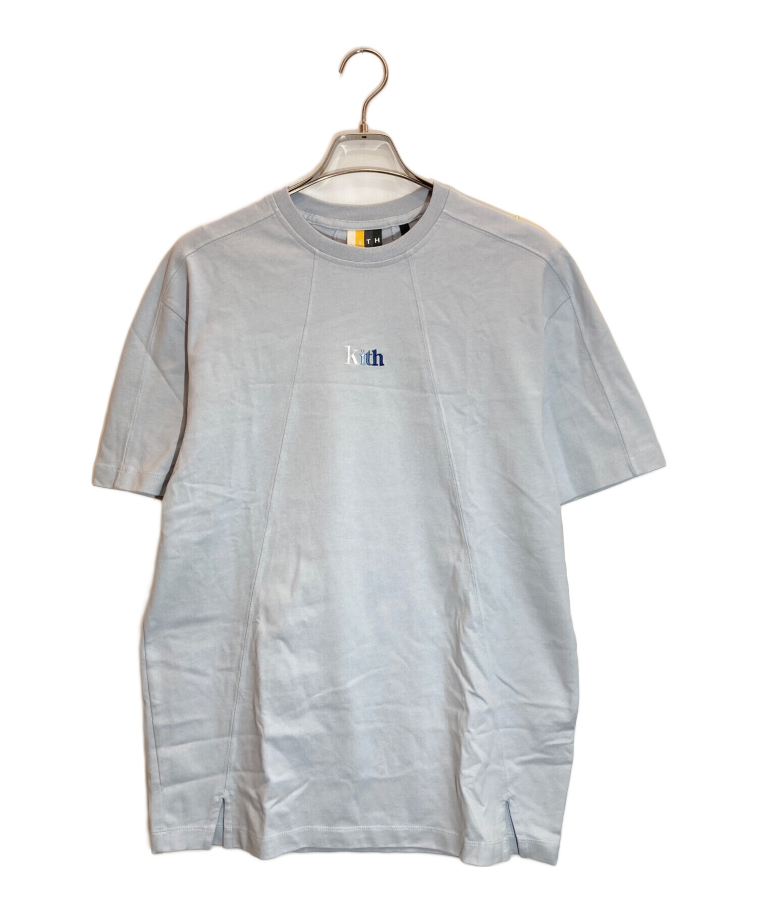 中古・古着通販】KITH (キス) プリントTシャツ ブルー サイズ:S