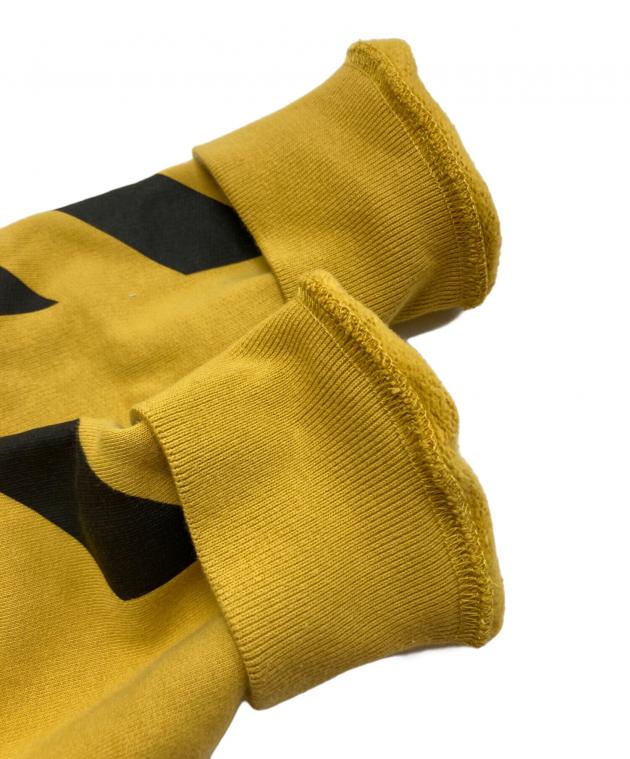 中古・古着通販】OFFWHITE (オフホワイト) ジップパーカー イエロー