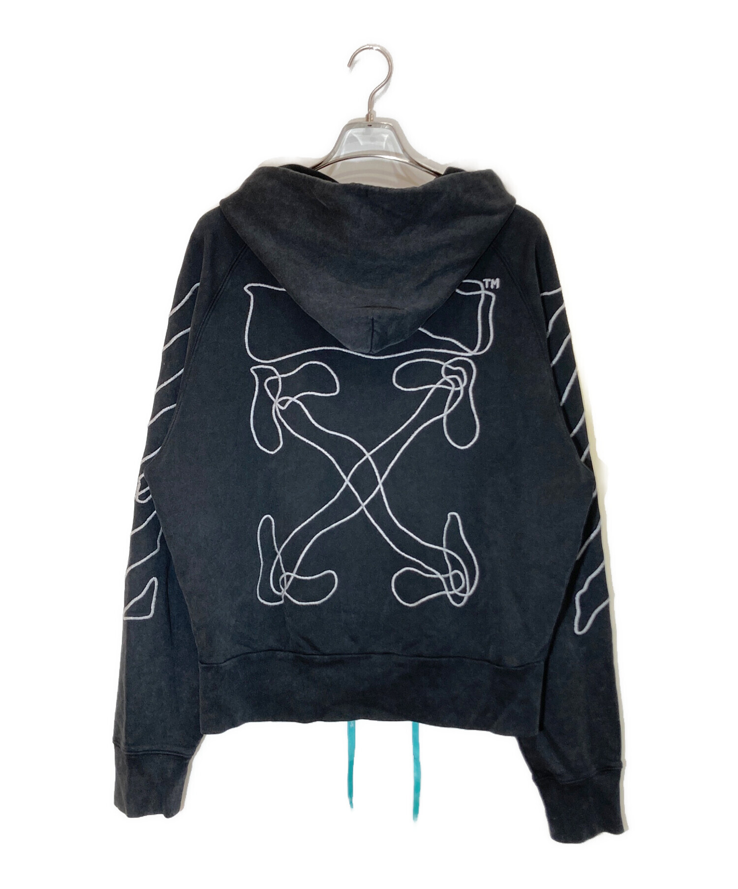 中古・古着通販】OFFWHITE (オフホワイト) バックアローエンブロイ 