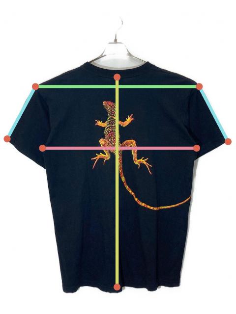 中古・古着通販】Marlboro (マルボロ) UNLIMITED LIZARD TEE ブラック