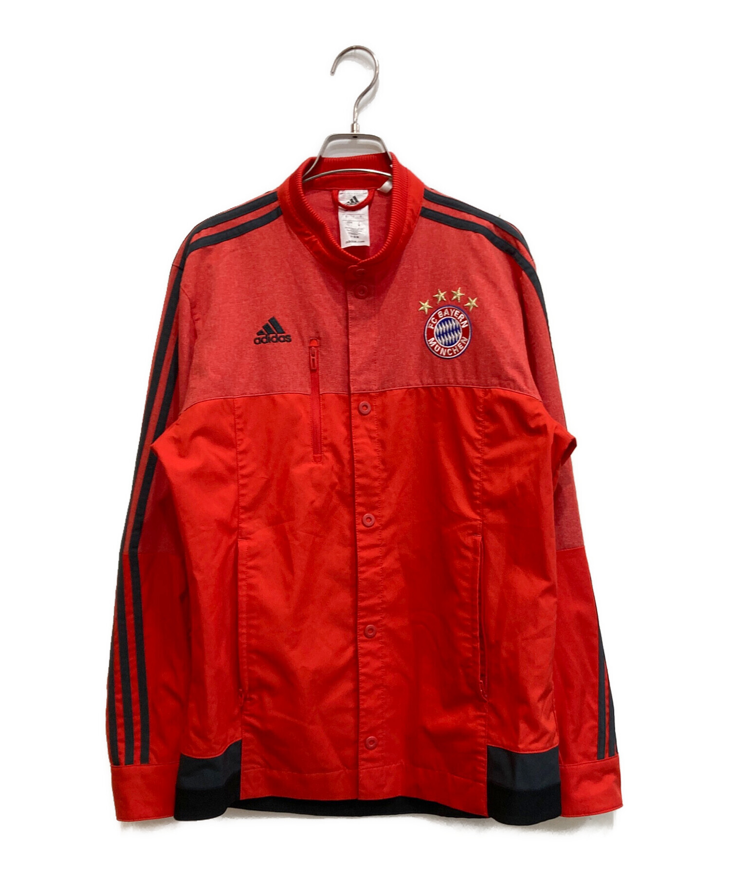 中古・古着通販】adidas (アディダス) フットボールジャケット レッド