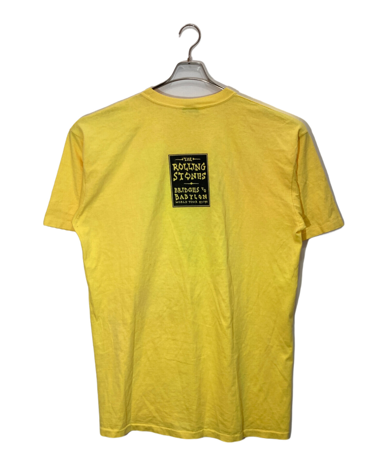 中古・古着通販】- (-) バンドTシャツ イエロー サイズ:XL｜ブランド
