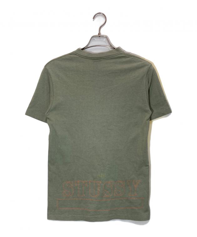 中古・古着通販】stussy (ステューシー) プリントTシャツ カーキ