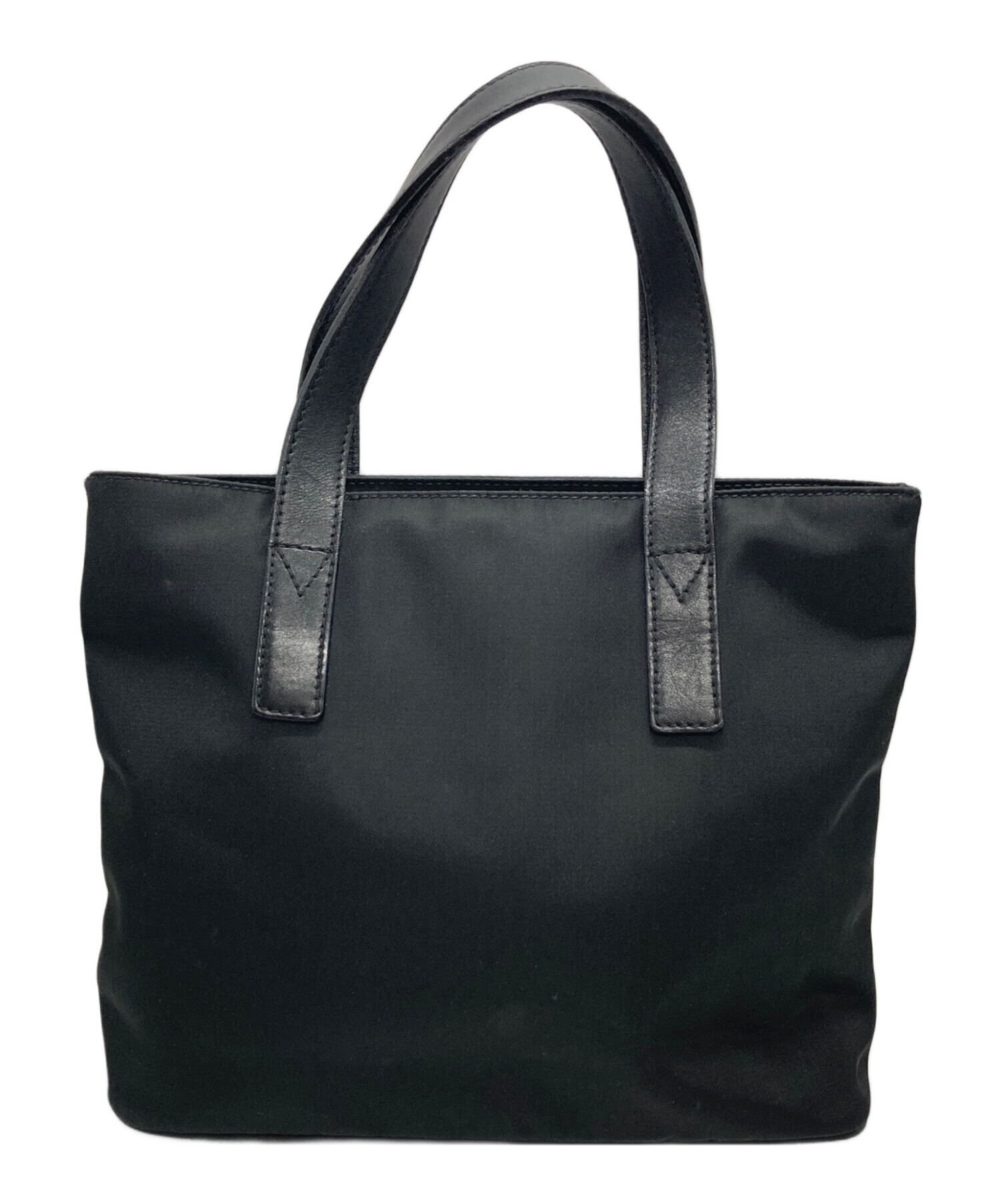 FENDI ミニトートバック　ヴィンテージ 中古・古着通販】FENDI (フェンディ) ロゴミニトートバッグ ブラック