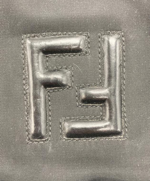 FENDI ミニトートバック　ヴィンテージ 中古・古着通販】FENDI (フェンディ) ロゴミニトートバッグ ブラック