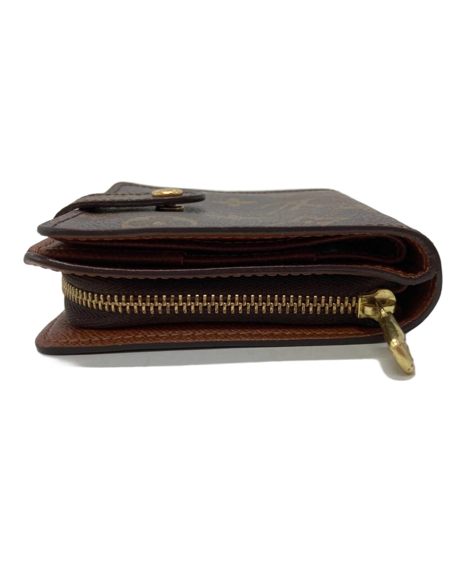 中古・古着通販】LOUIS VUITTON (ルイ ヴィトン) 2つ折り財布 ブラウン