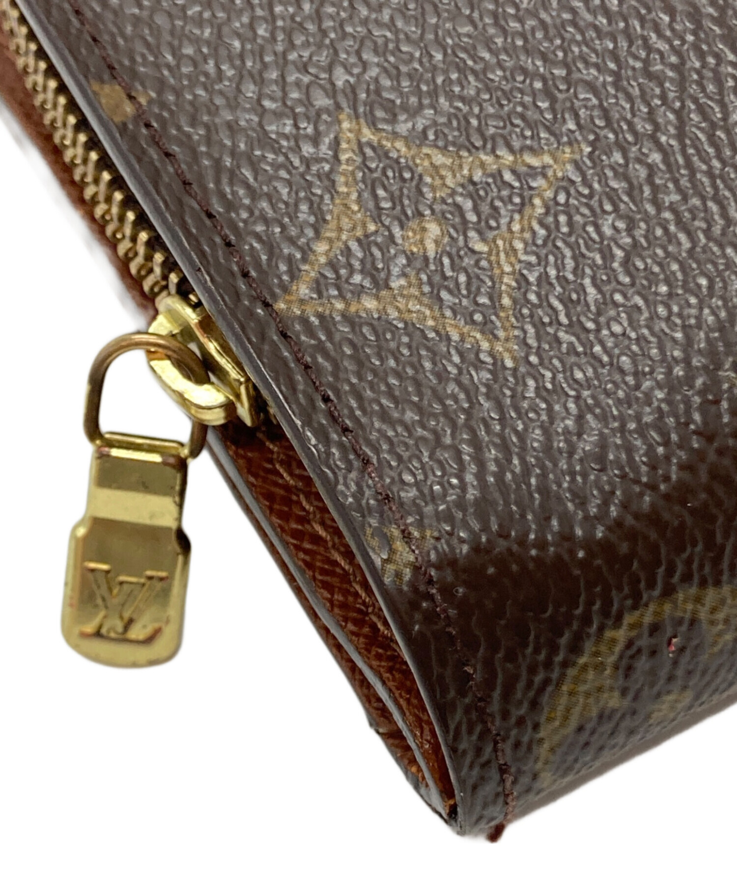 LOUIS VUITTON ルイヴィトン 財布・ケース  茶 【古着】【中古】【送料無料】 中古・古着通販】LOUIS VUITTON (ルイ ヴィトン) カードケース