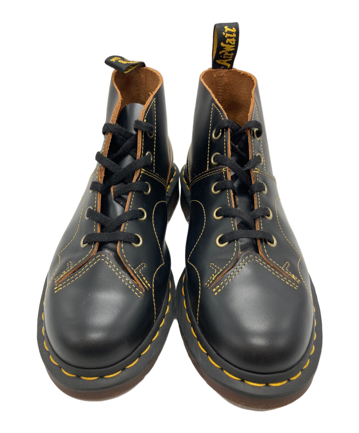 ヨ*ケ様 ドクターマーチン CHURCH モンキー ブーツ　UK8 中古・古着通販】Dr.Martens (ドクターマーチン) CHURCH モンキー