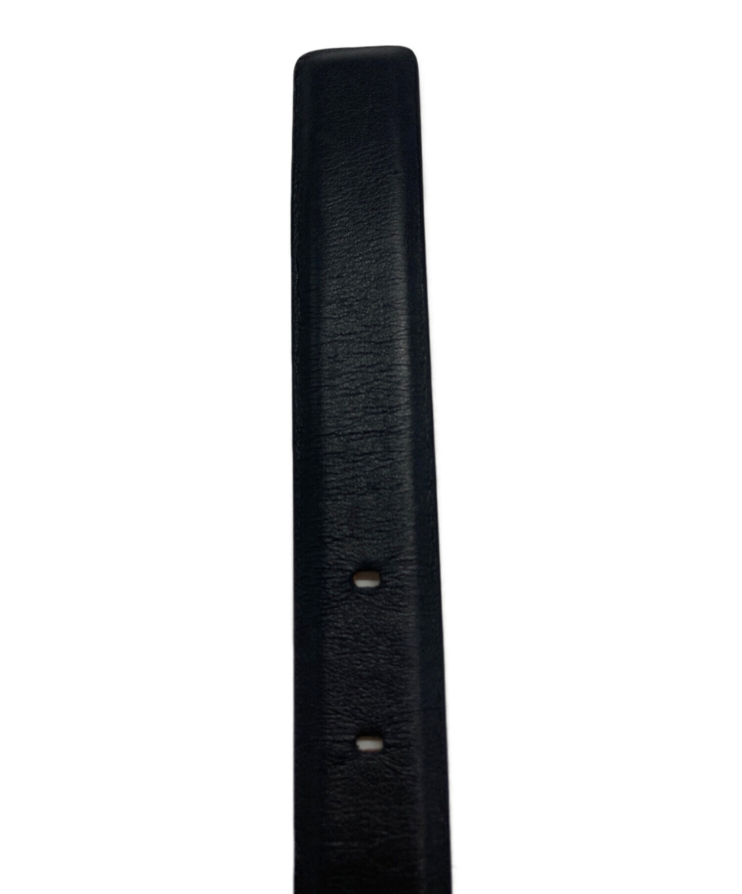 マニュエラ　ブラック　革　ベルト 中古・古着通販】MANUELA (マヌエラ) レザーベルト ブラック サイズ