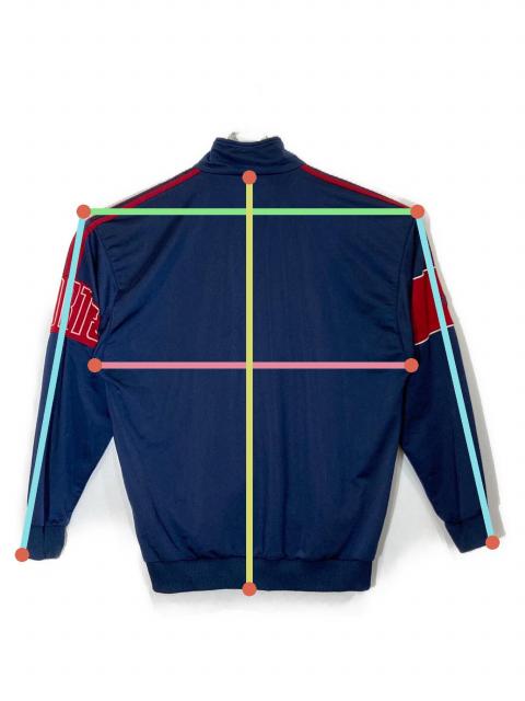 中古・古着通販】adidas (アディダス) トラックジャケット ネイビー