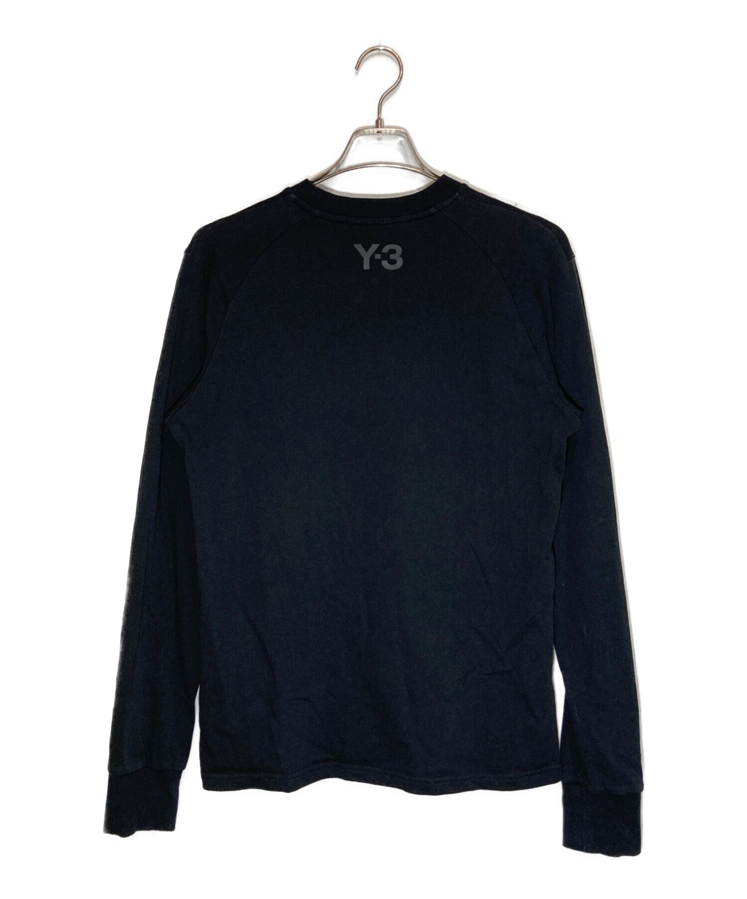 中古・古着通販】Y-3 (ワイスリー) プリントスウェット ブラック