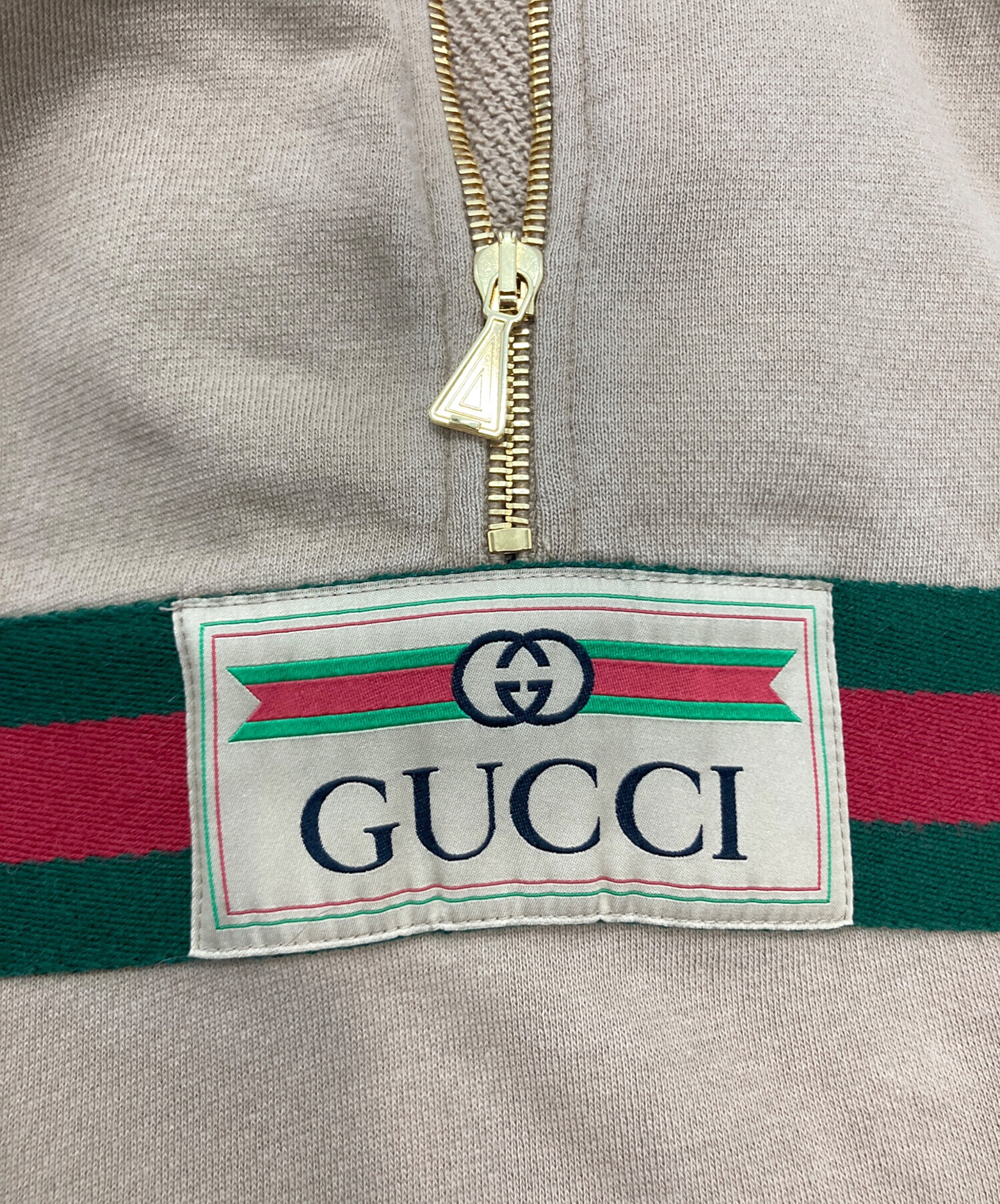 中古・古着通販】GUCCI (グッチ) ウェブ＆GUCCIラベル スウェット