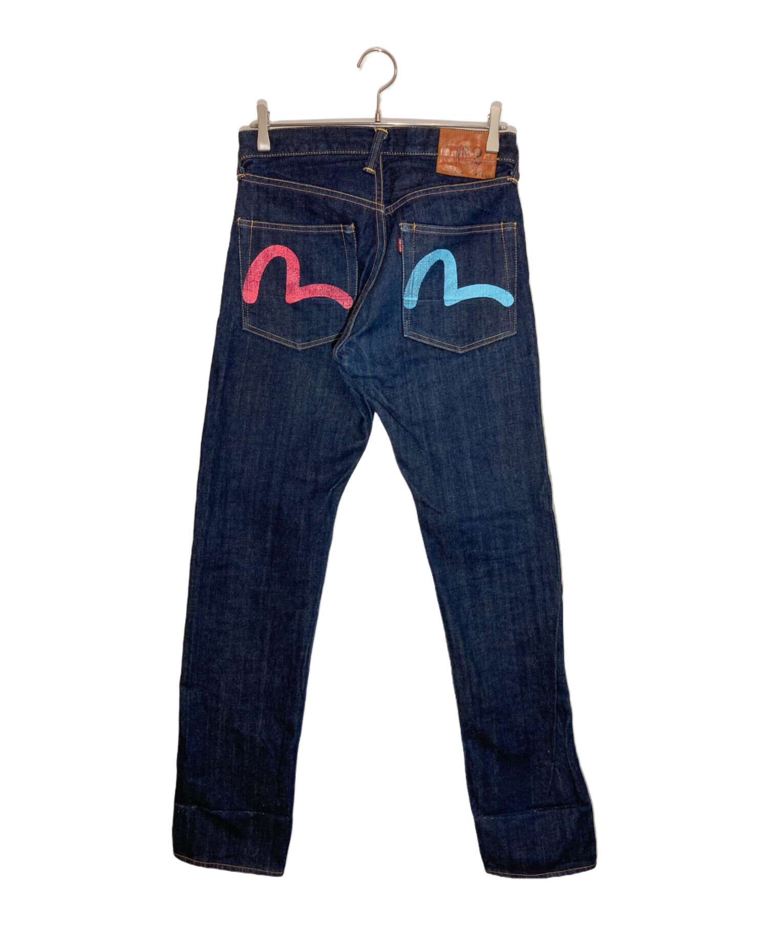 中古・古着通販】EVISU (エヴィス) セルビッチデニムパンツ インディゴ