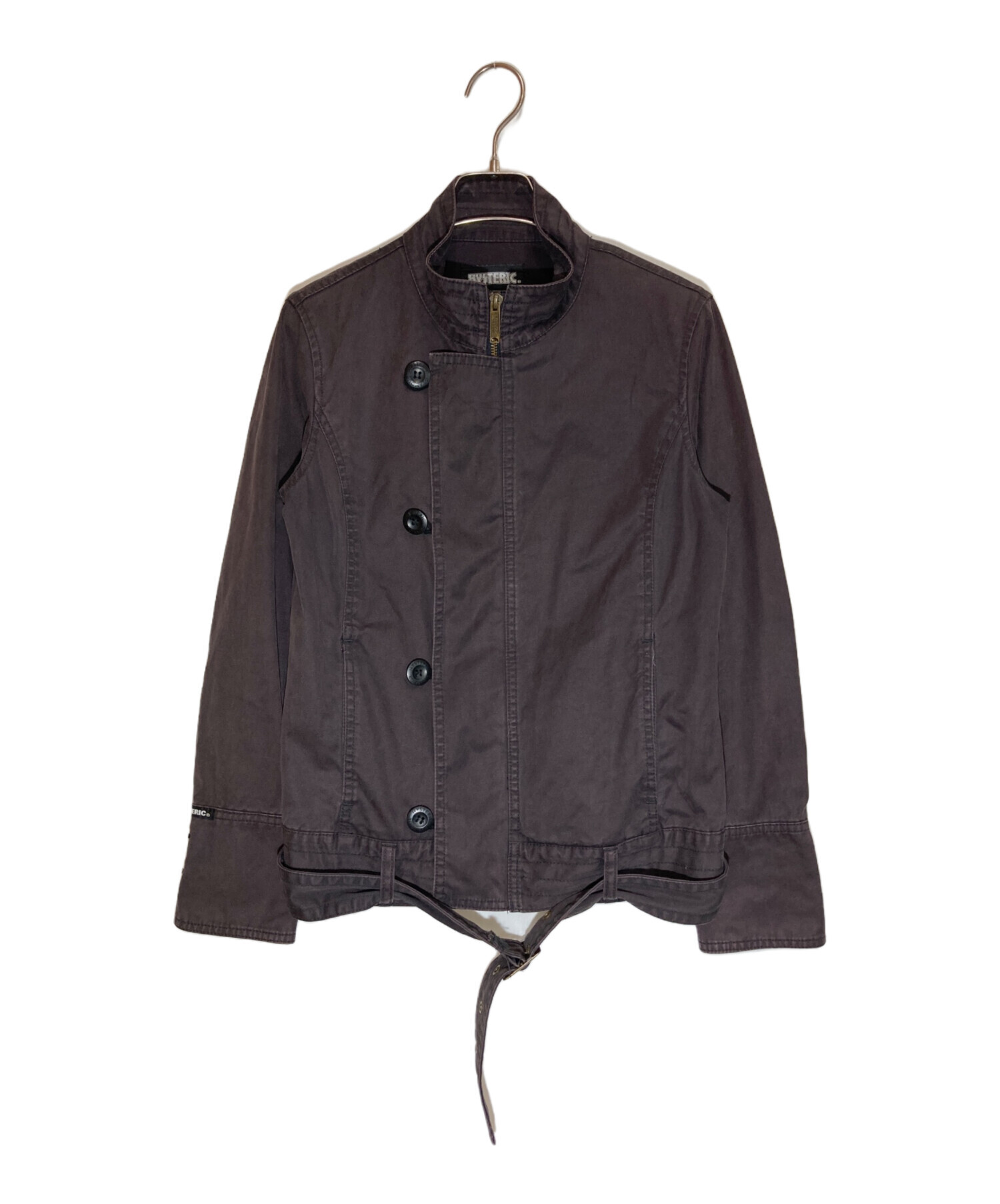 Hysteric Glamour グレー ジャケット Lサイズ 中古・古着通販】Hysteric Glamour (ヒステリックグラマー) コットン