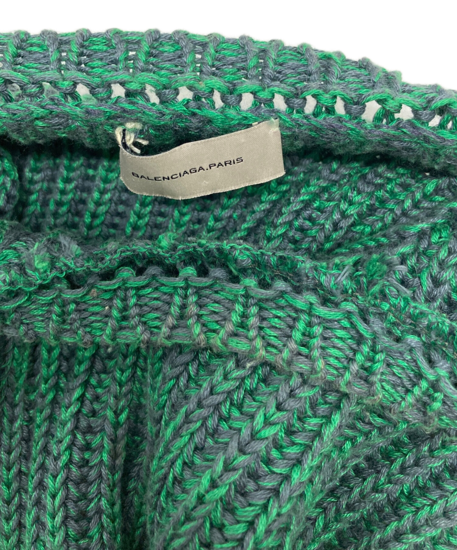 中古・古着通販】BALENCIAGA (バレンシアガ) クルーネックニット
