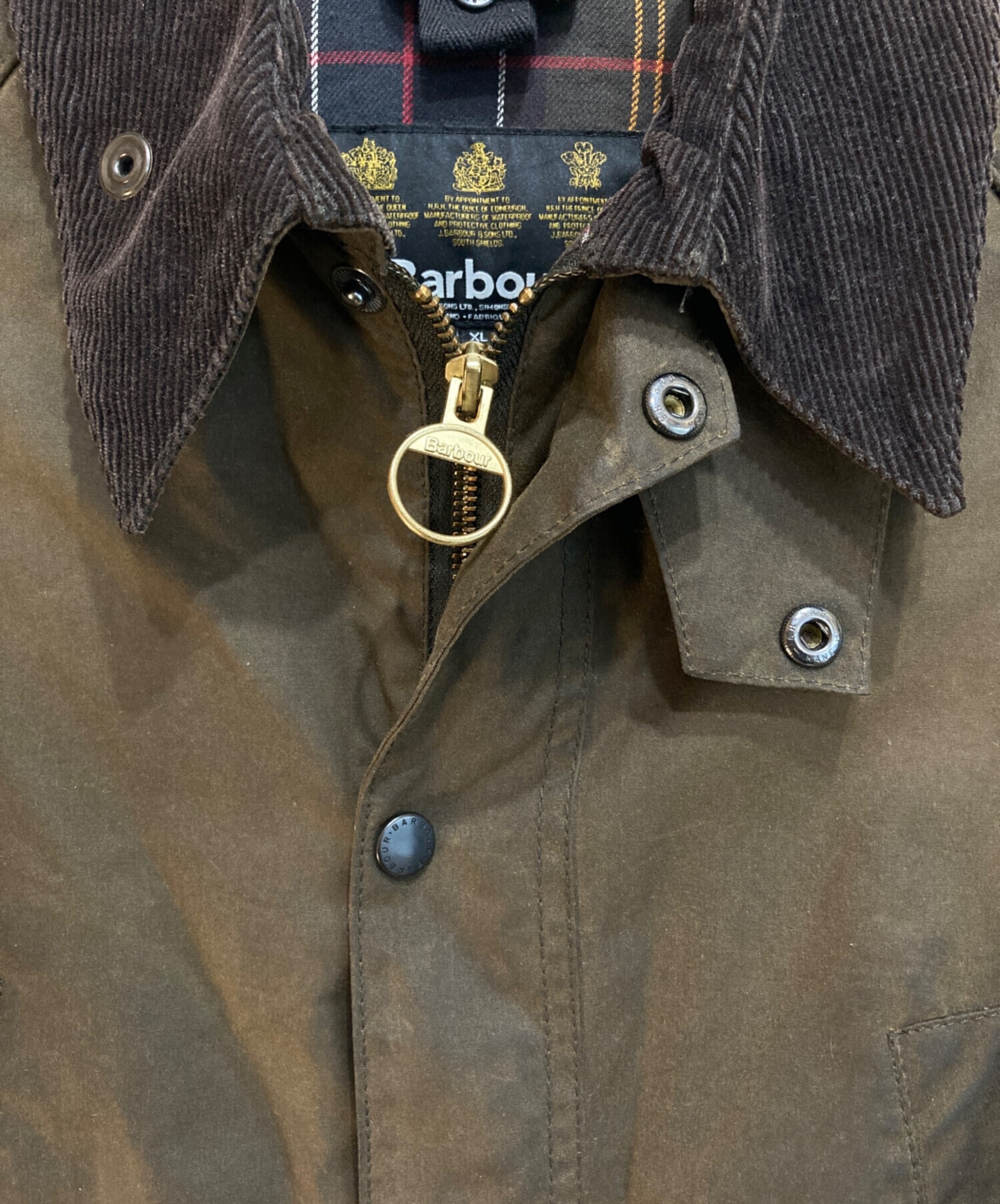 中古・古着通販】Barbour (バブアー) オイルドジャケット ブラウン