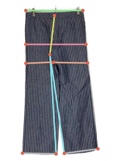 中古・古着通販】LORO PIANA (ロロピアーナ) リネンストライプパンツ