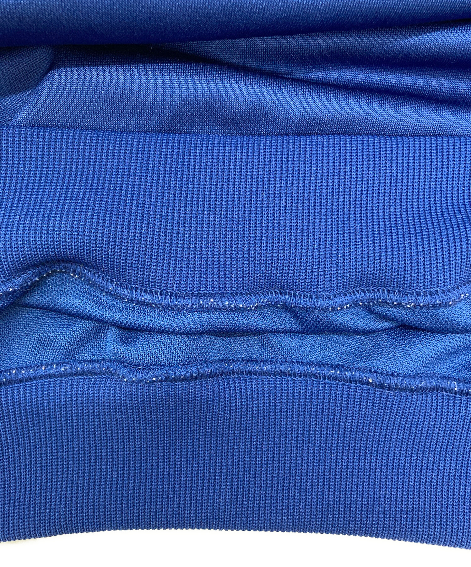 中古・古着通販】Needles (ニードルズ) Track Crew Neck Shirt ブルー